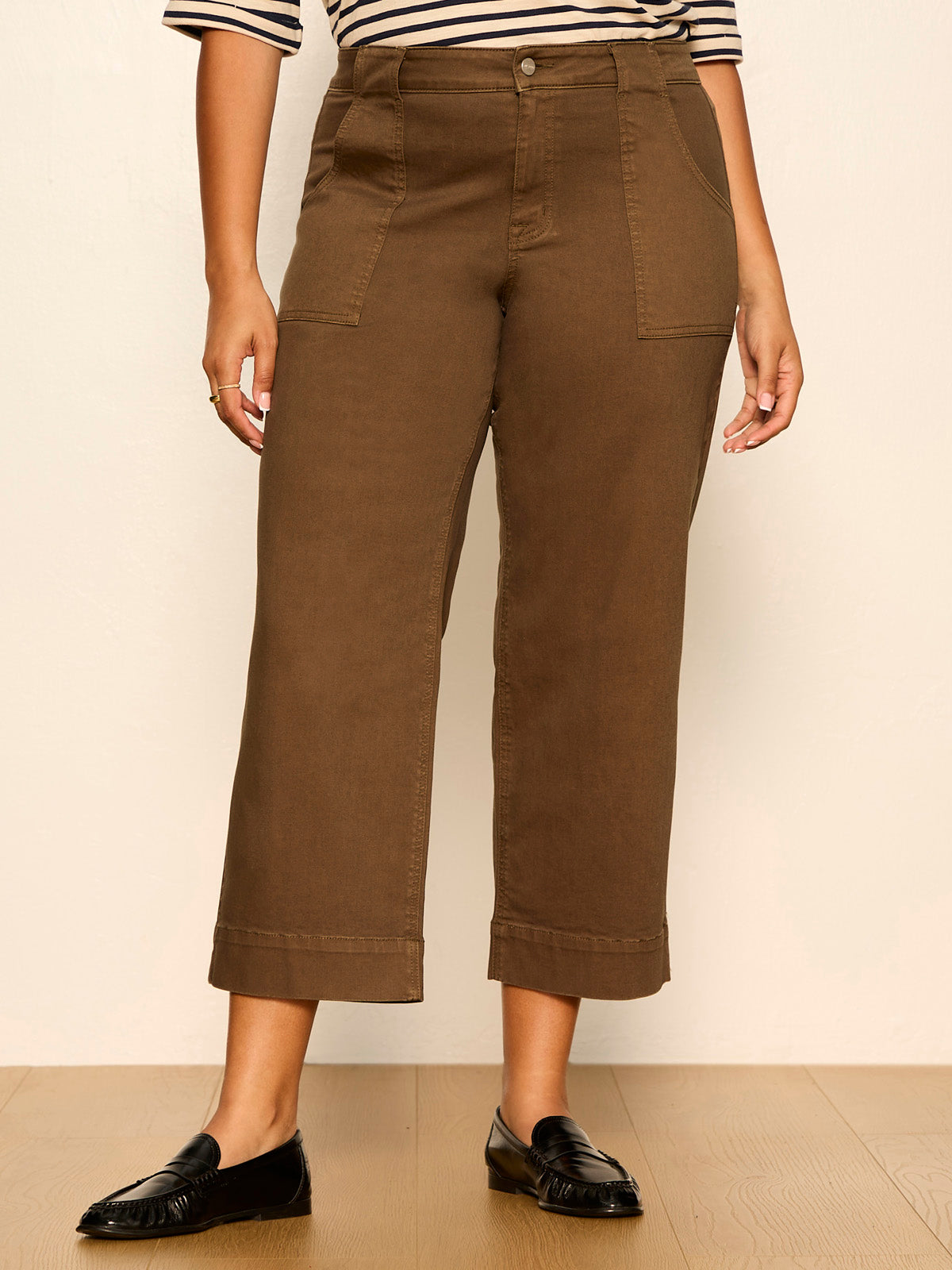 INSIDER CROP FORAGE GREEN - Sanctuary Clothing