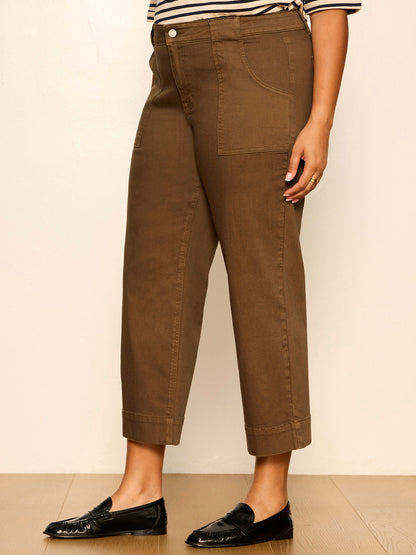 INSIDER CROP FORAGE GREEN - Sanctuary Clothing