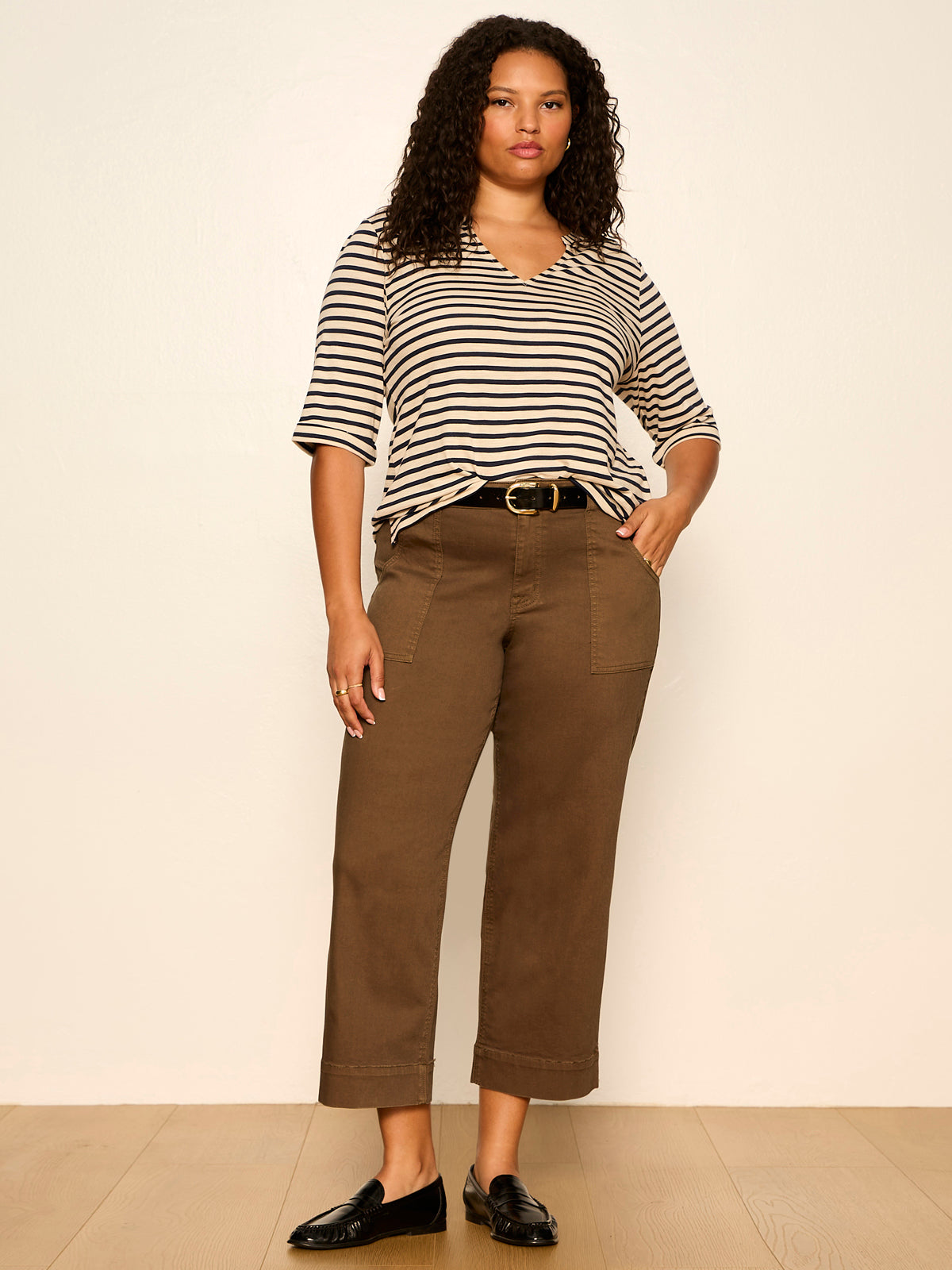 INSIDER CROP FORAGE GREEN - Sanctuary Clothing
