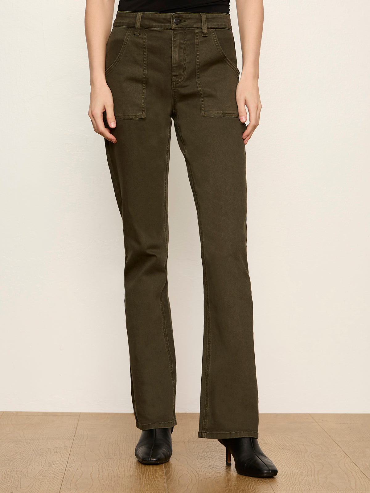 Insider Bootcut Pant Kalamata Petite Sizing - Sanctuary Clothing
