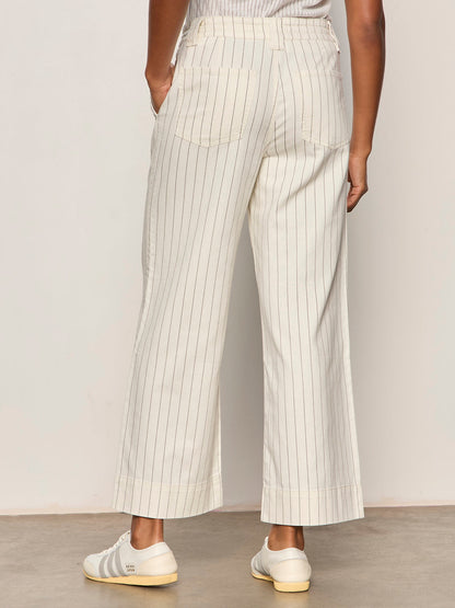 LILY CROPPED PANT SETTING SUN STRIPE - Sanctuary Clothing