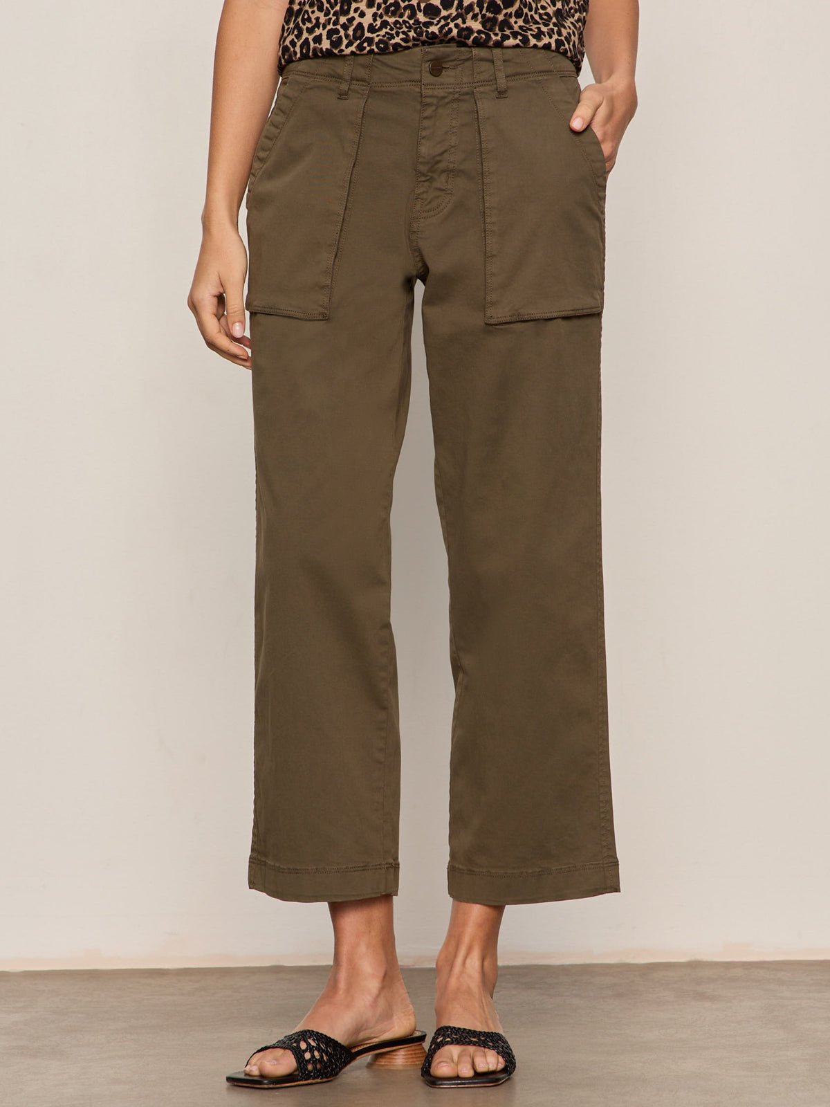 Ranger Pant Burnt Olive Petite Sizing - Sanctuary Clothing