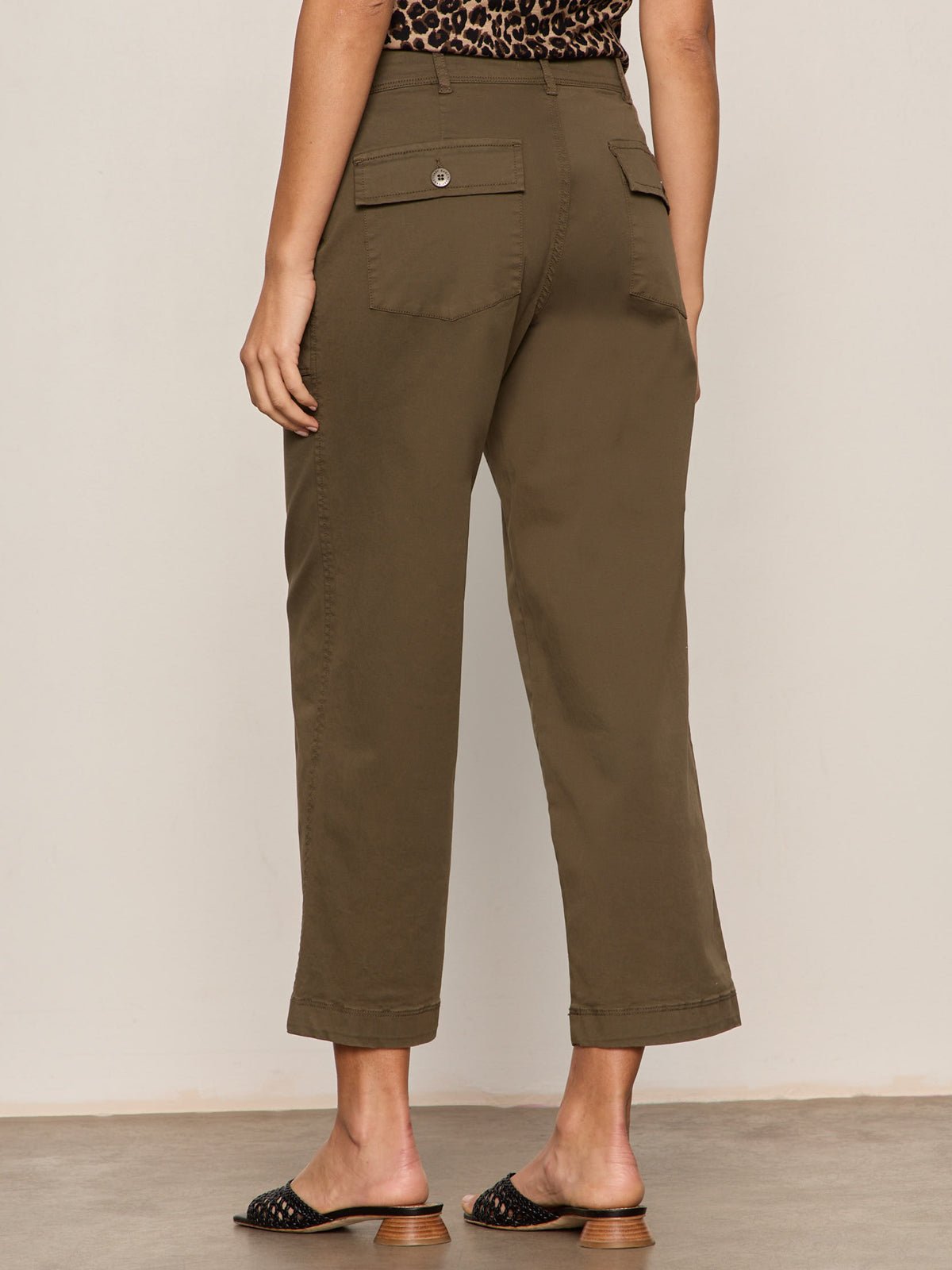 Ranger Pant Burnt Olive Petite Sizing - Sanctuary Clothing