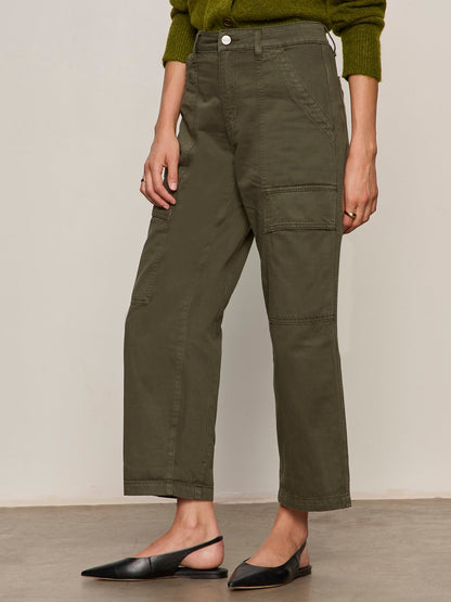 Boyfriend Utility Pant Kalamata Petite Sizing - Sanctuary Clothing