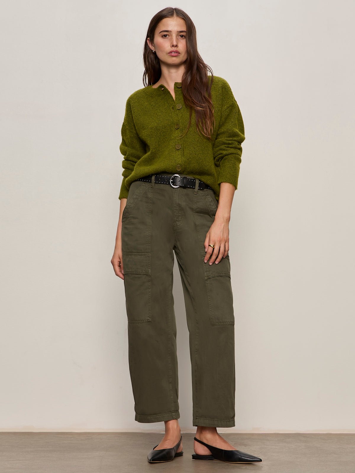 Boyfriend Utility Pant Kalamata Petite Sizing - Sanctuary Clothing