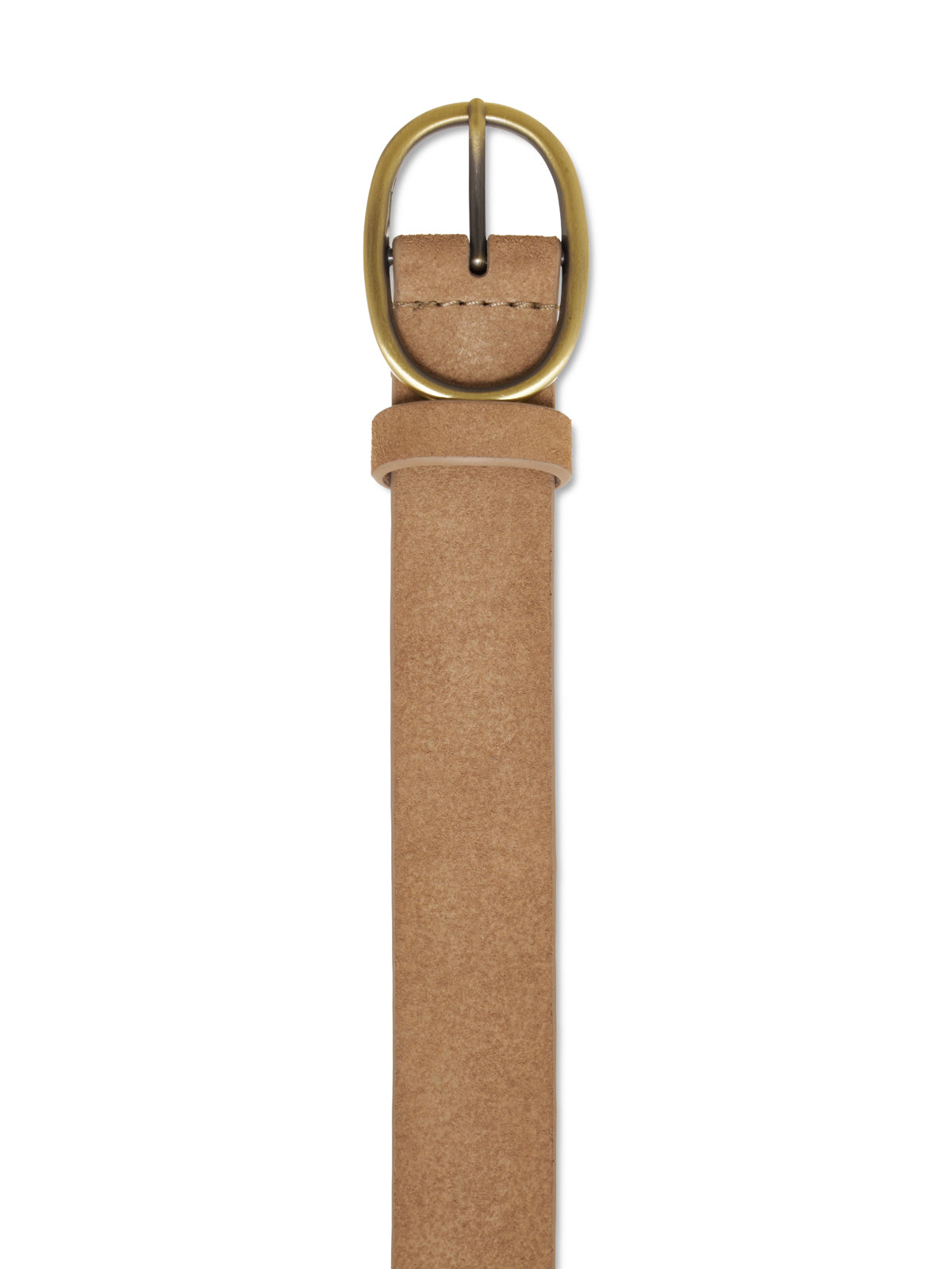 Endless Suede Belt LIGHT OAT - Sanctuary Clothing