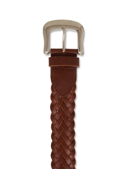 Braided Rowan Belt Black Coffee - Sanctuary Clothing