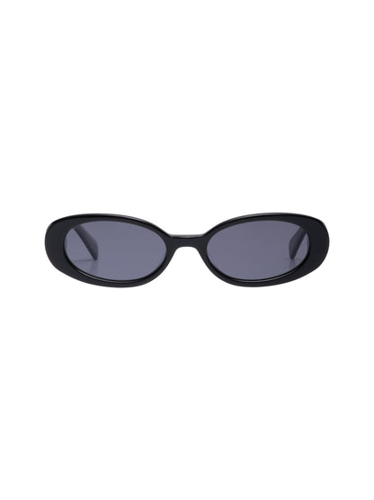 Carolyn Sunglasses Black/Grey Lens - Sanctuary Clothing
