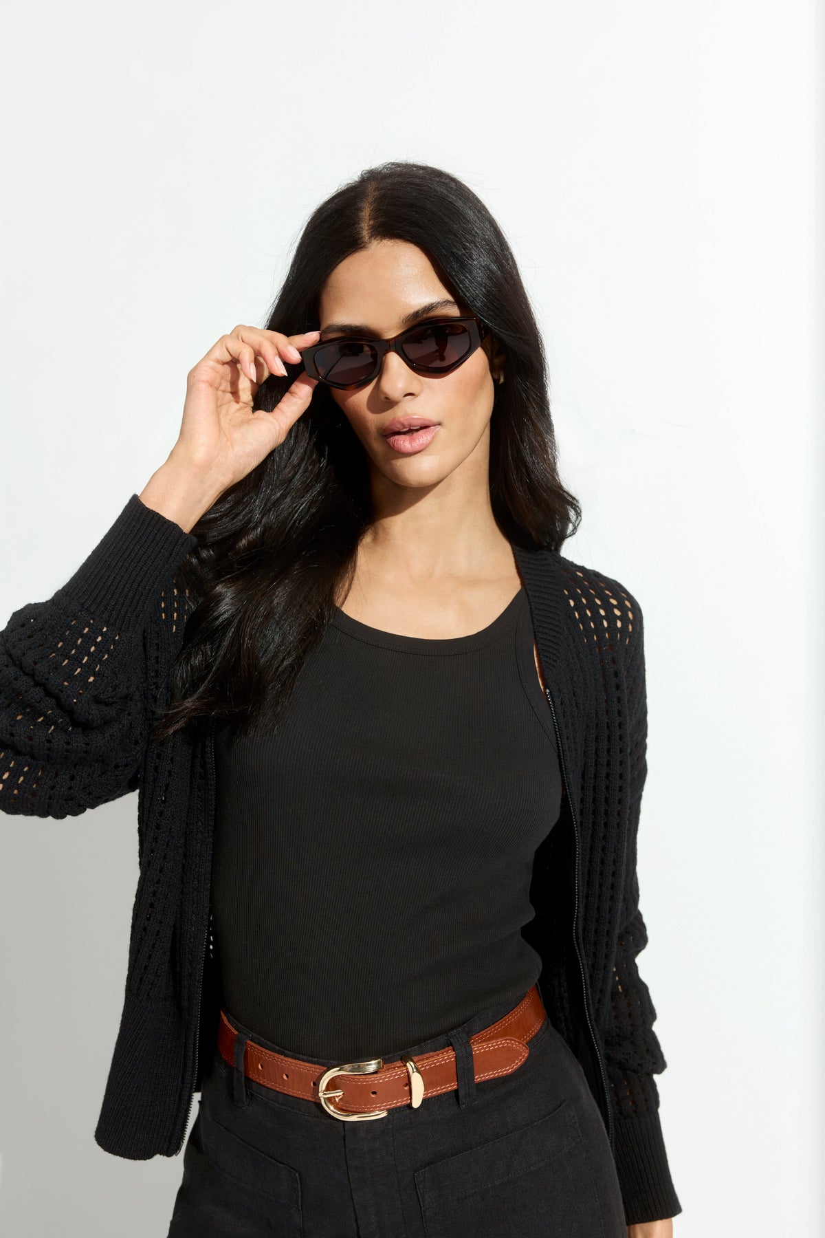 Kate Sunglasses Tortoise/Brown Lens - Sanctuary Clothing