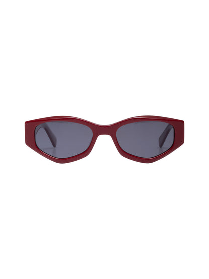 Kate Sunglasses Crimson/Grey Lens - Sanctuary Clothing
