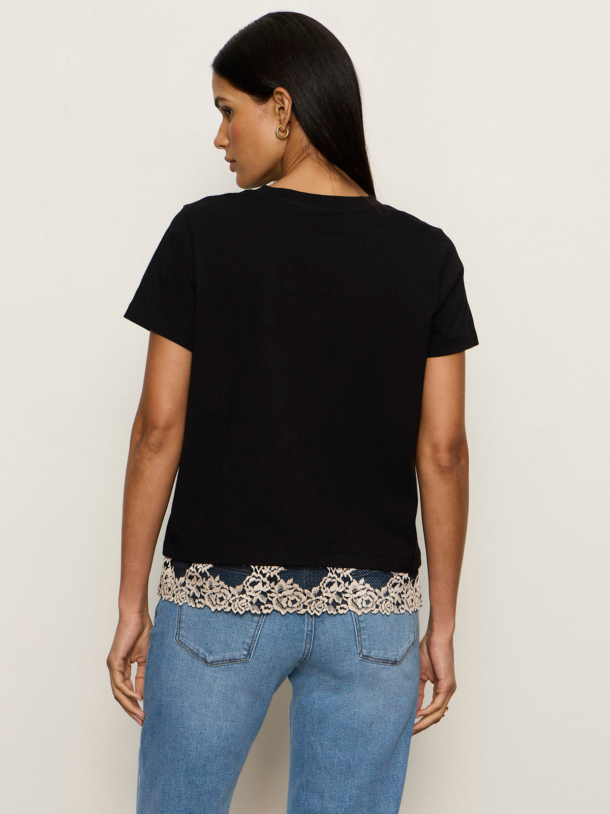 CAMI REMIX TEE BLACK - Sanctuary Clothing