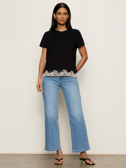 CAMI REMIX TEE BLACK - Sanctuary Clothing