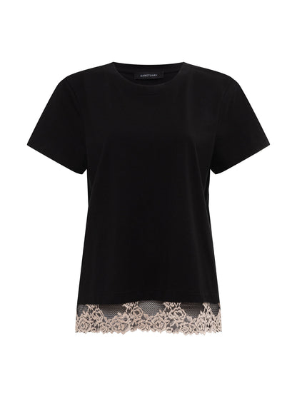 CAMI REMIX TEE BLACK - Sanctuary Clothing
