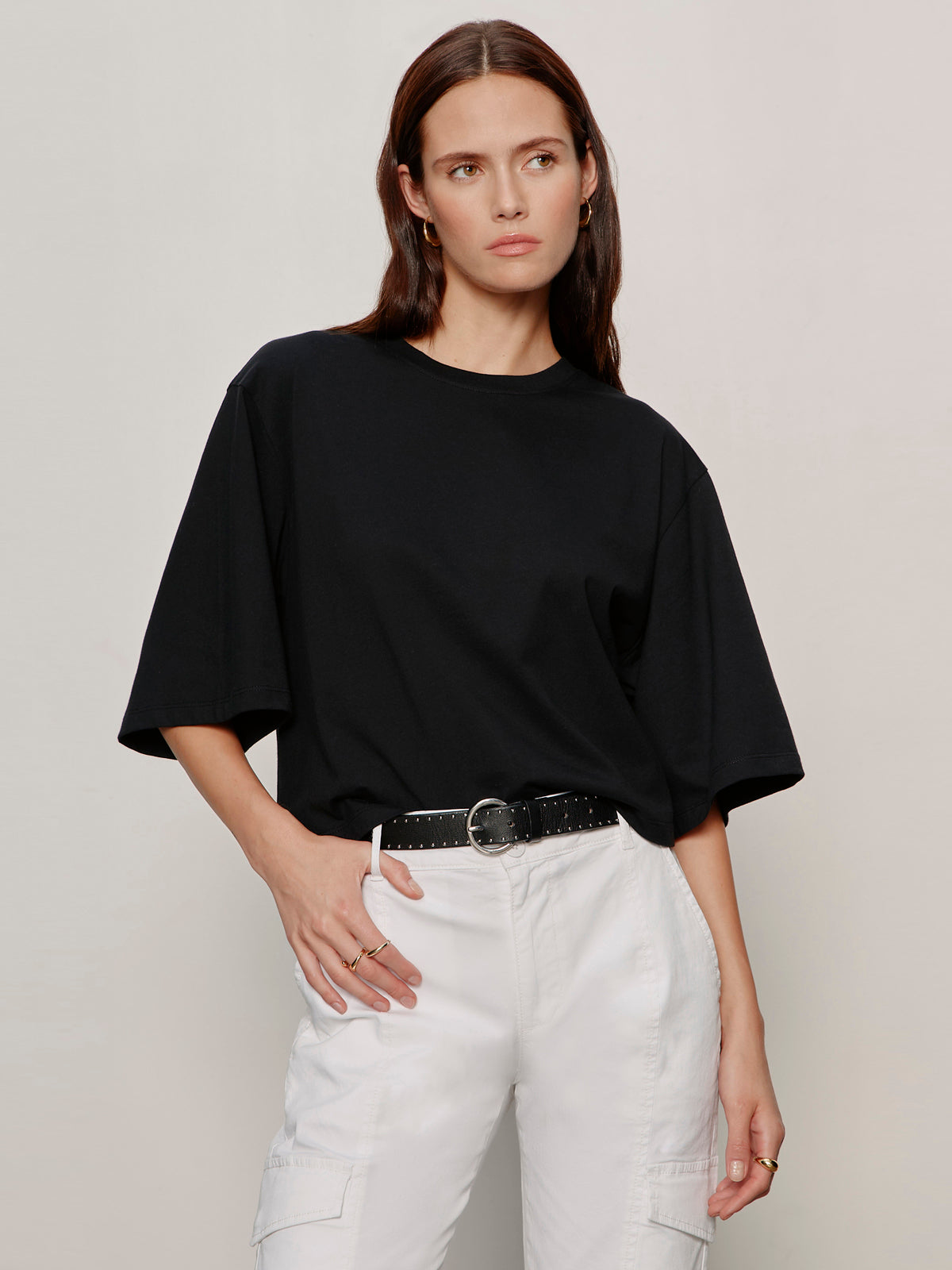 BELLE TEE BLACK - Sanctuary Clothing