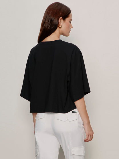 BELLE TEE BLACK - Sanctuary Clothing