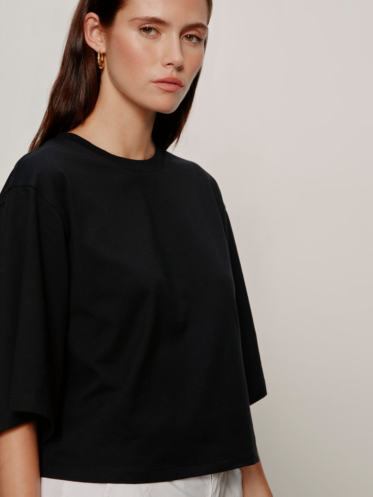 BELLE TEE BLACK - Sanctuary Clothing