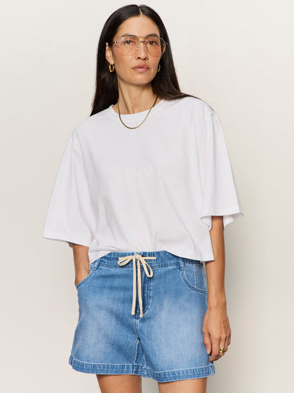 BELLE TEE WHITE - Sanctuary Clothing