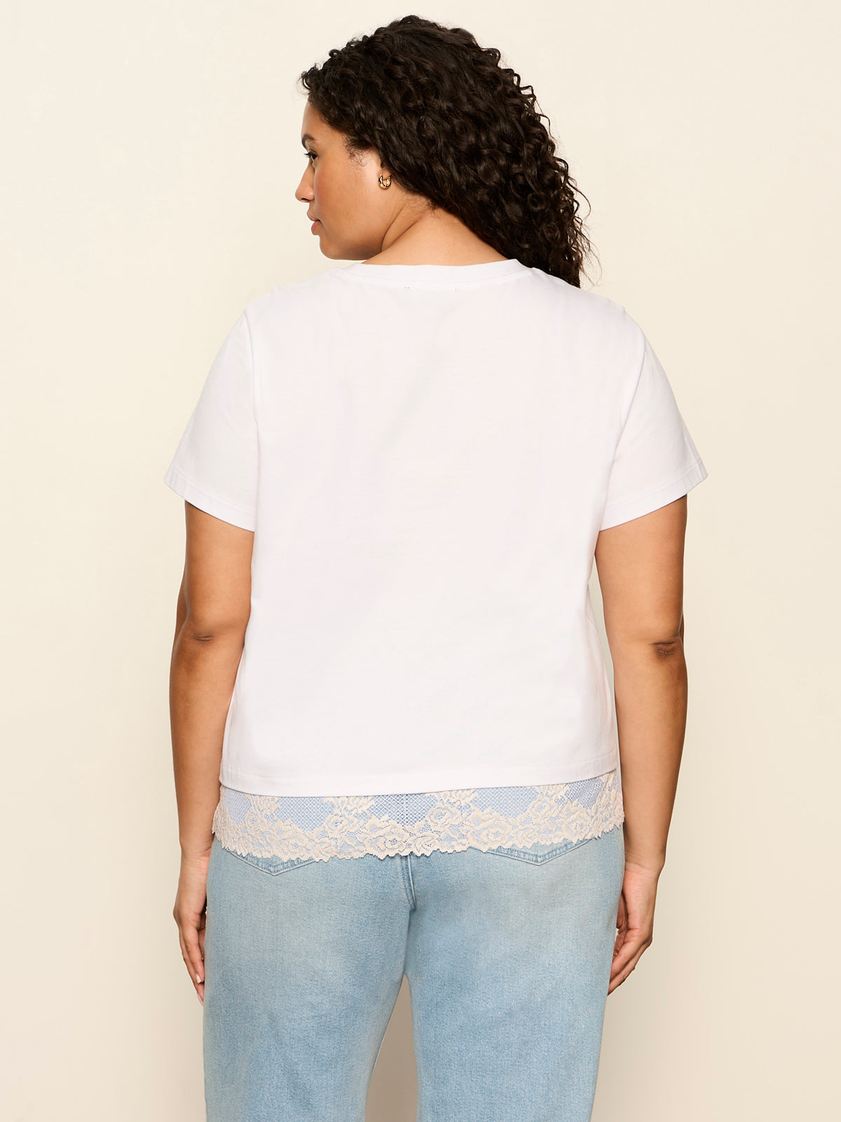 CAMI REMIX TEE WHITE - Sanctuary Clothing