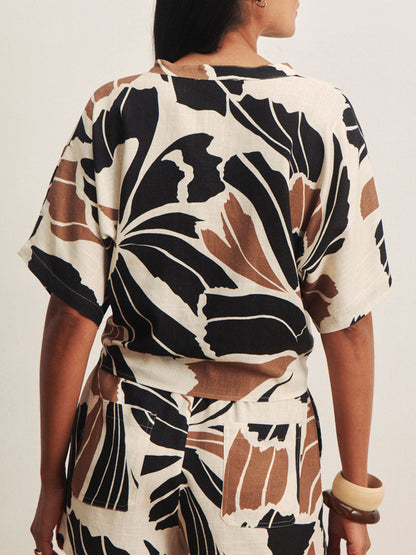 GOOD TIME TIE SHIRT LOTUS - Sanctuary Clothing