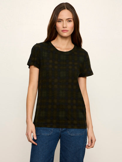 The Perfect Tee Forest Plaid - Sanctuary Clothing