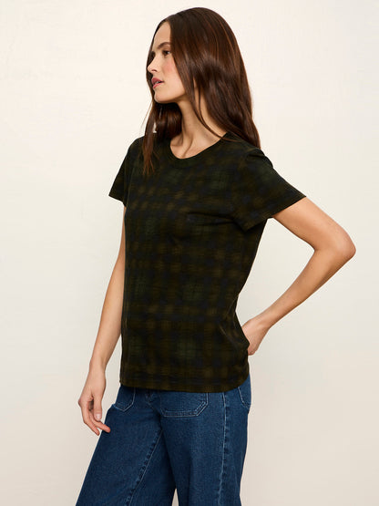 The Perfect Tee Forest Plaid - Sanctuary Clothing
