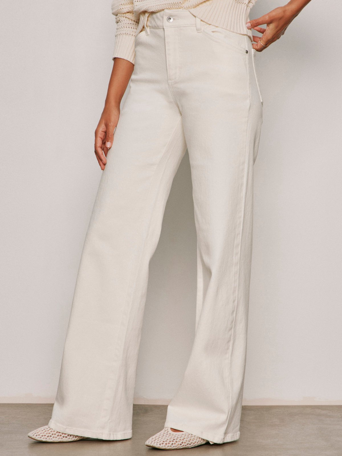 Cadence Relaxed Straight Jean Collagen - Sanctuary Clothing