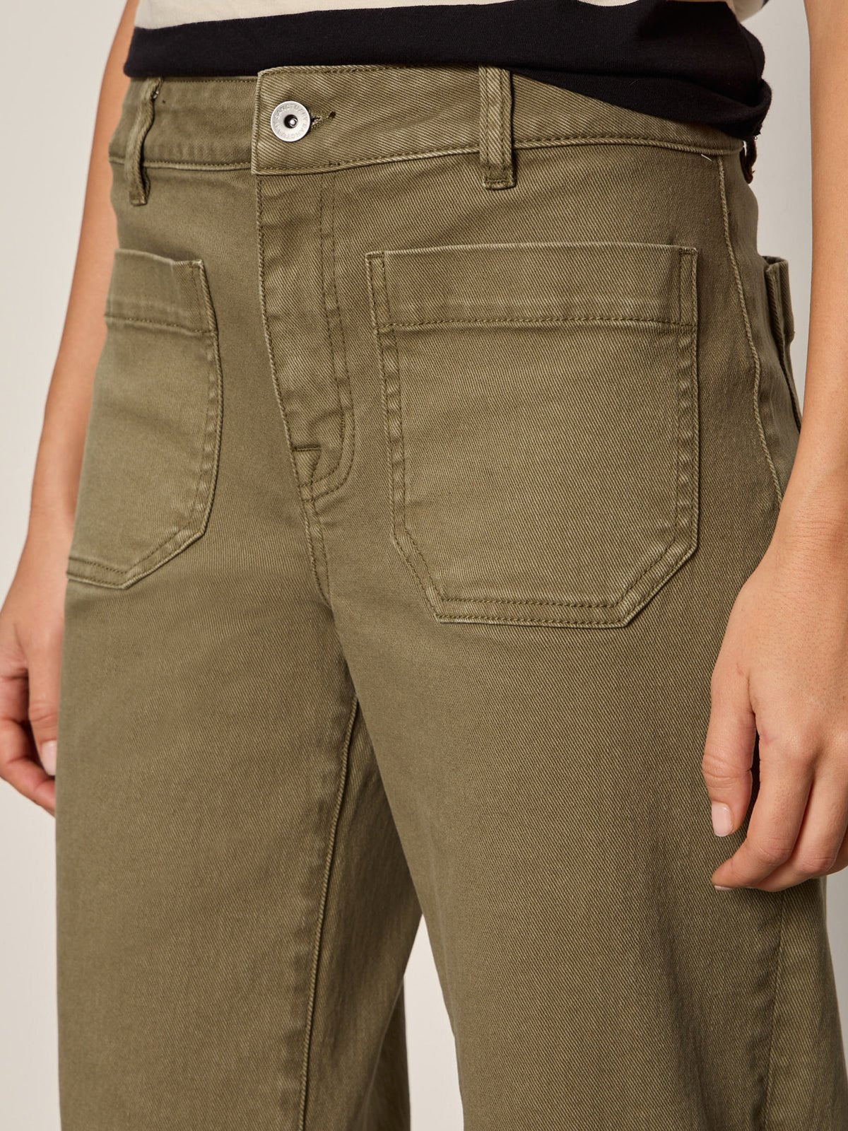 The Marine Jean Covert Green - Sanctuary Clothing