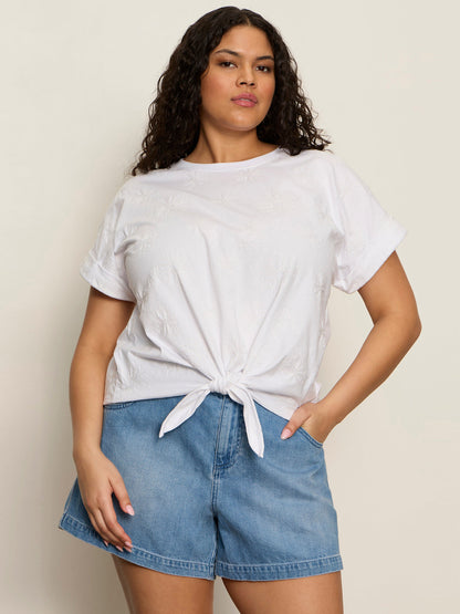 Idyll Tie Short Jean Serenade Extended Sizing - Sanctuary Clothing