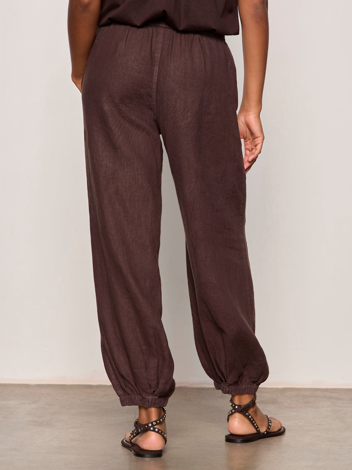 MELODY MICRO LINEN BALLOON RICH SOIL - Sanctuary Clothing