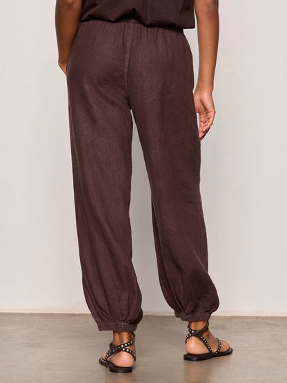 MELODY MICRO LINEN BALLOON RICH SOIL - Sanctuary Clothing