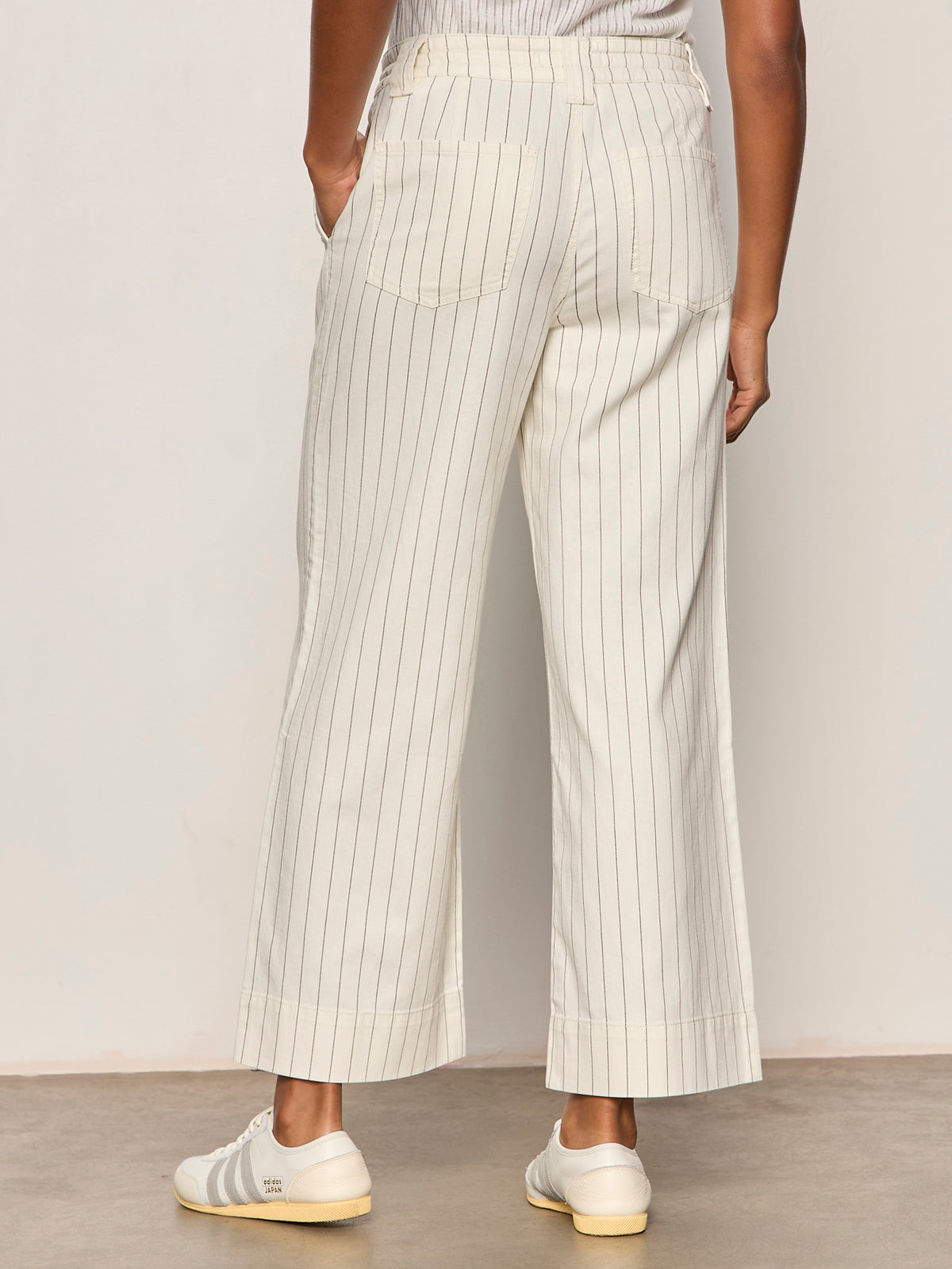 LILY CROPPED PANT SETTING SUN STRIPE - Sanctuary Clothing