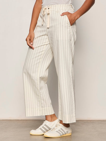 LILY CROPPED PANT SETTING SUN STRIPE - Sanctuary Clothing