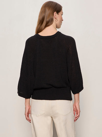 ABOUT US RELAXED PULLOVER BLACK - Sanctuary Clothing