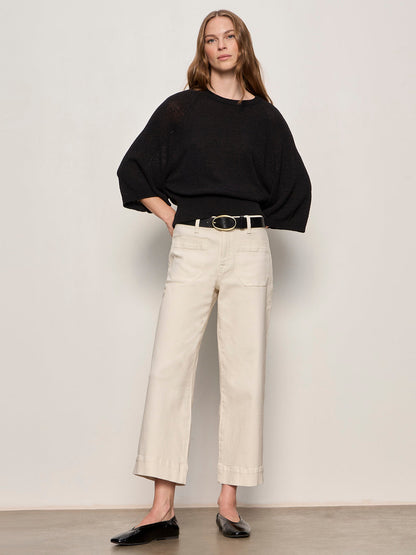 ABOUT US RELAXED PULLOVER BLACK - Sanctuary Clothing