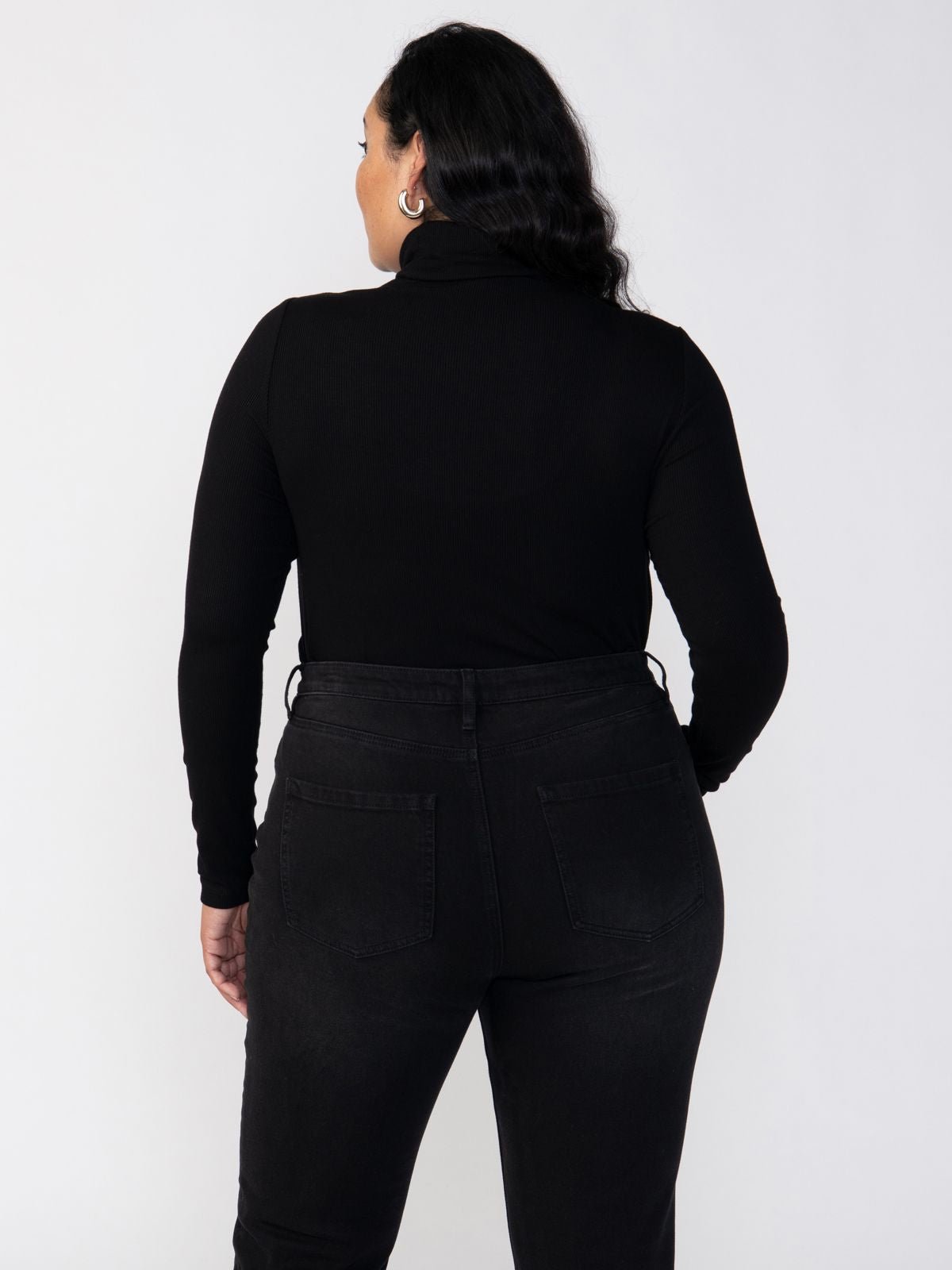 ESSENTIAL TURTLENECK BLACK - Sanctuary Clothing