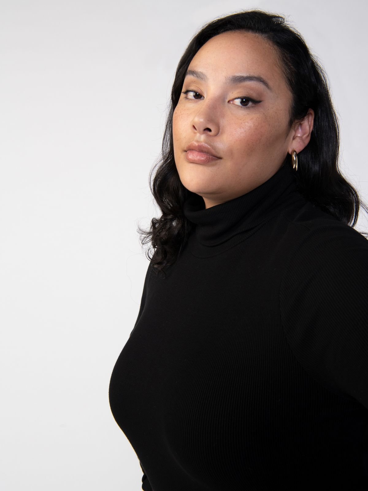 ESSENTIAL TURTLENECK BLACK - Sanctuary Clothing