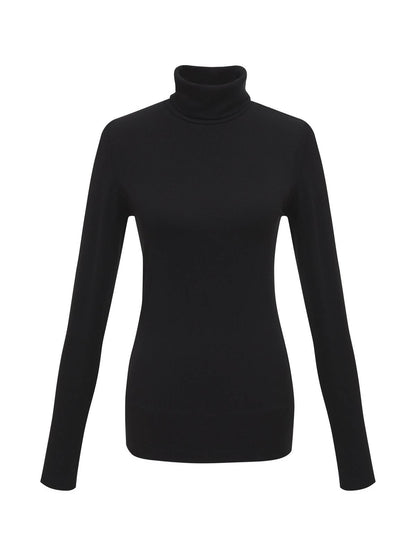 ESSENTIAL TURTLENECK BLACK - Sanctuary Clothing