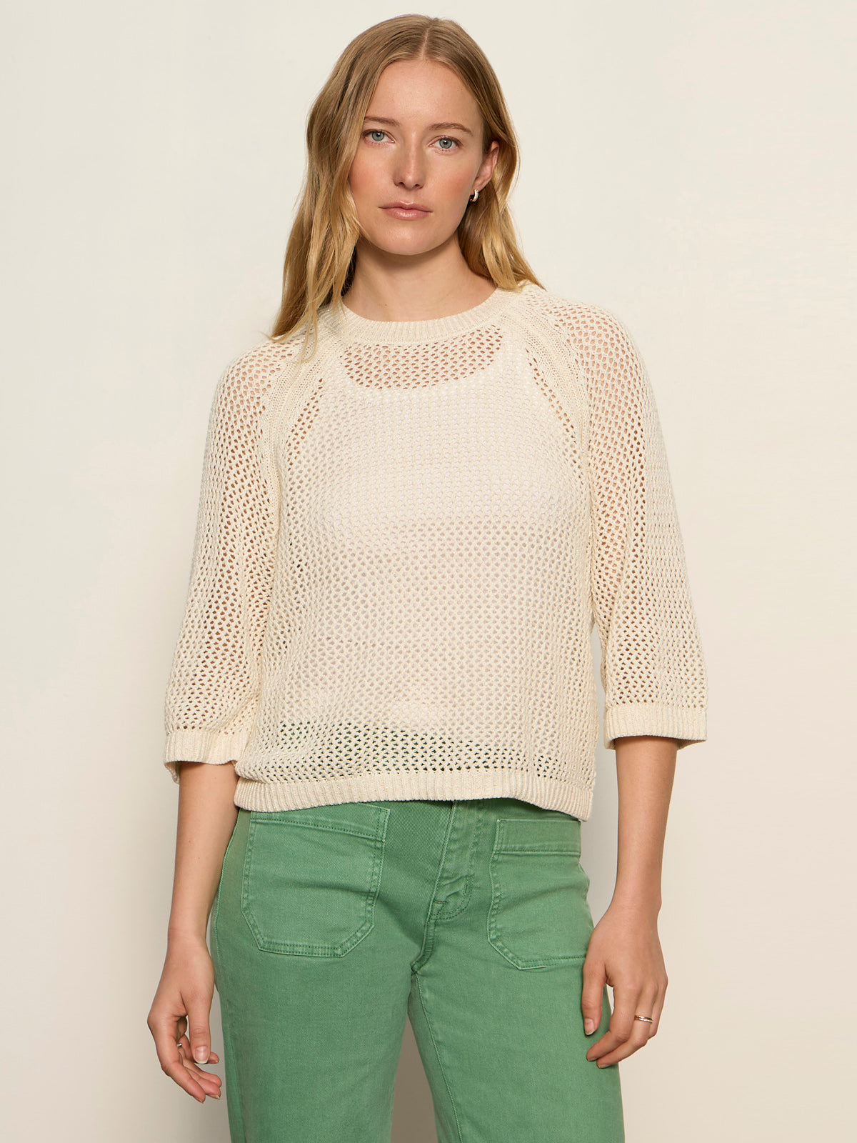 METALLIC SWEATER TEE COLLAGEN - Sanctuary Clothing
