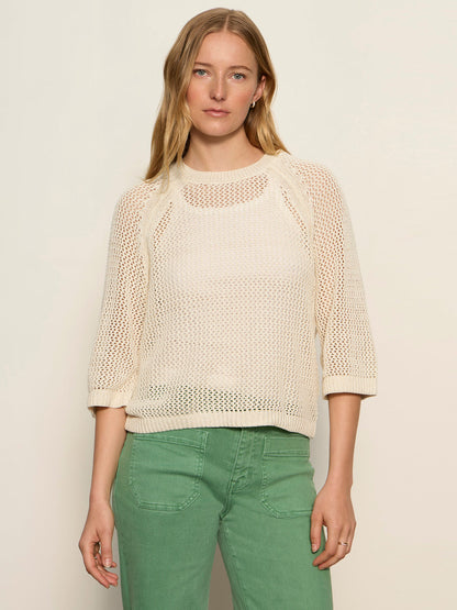 METALLIC SWEATER TEE COLLAGEN - Sanctuary Clothing