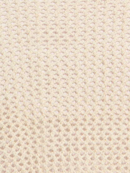 METALLIC OPEN KNIT CARDI COLLAGEN - Sanctuary Clothing