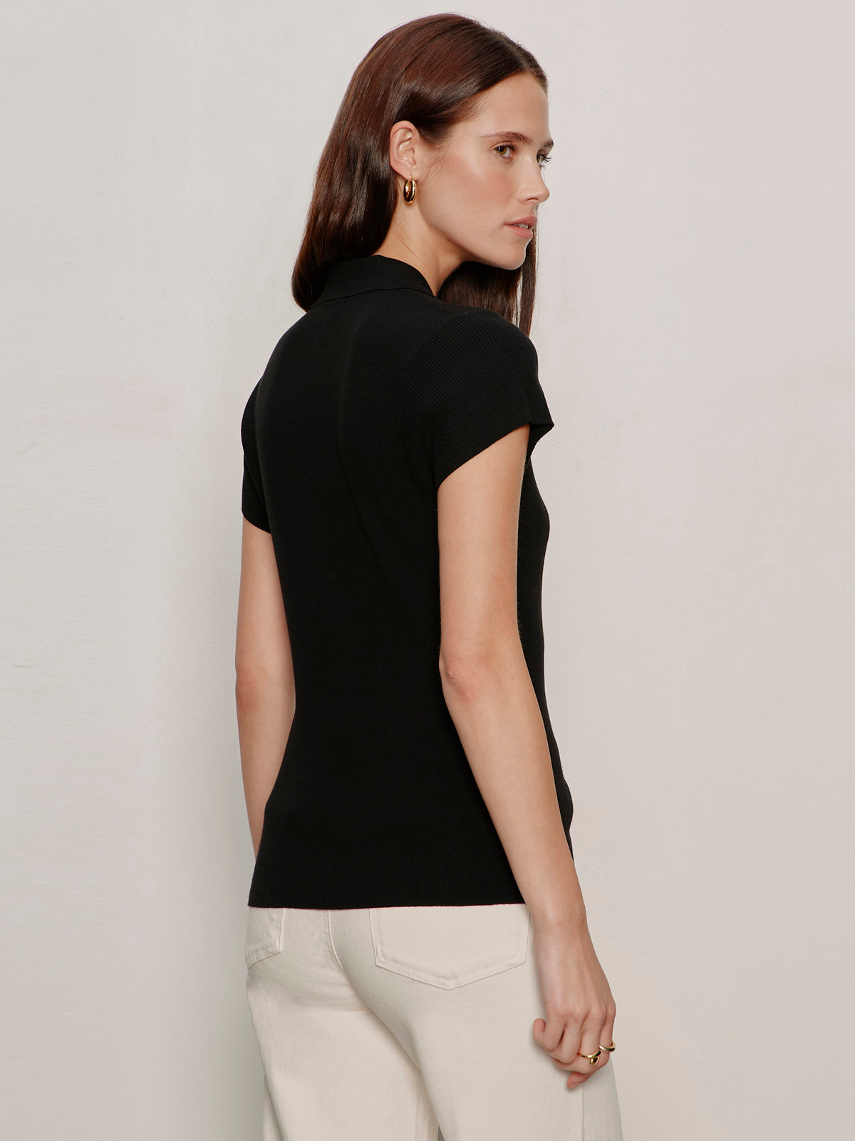 LOVER GIRL RIBBED SWEATER BLACK - Sanctuary Clothing