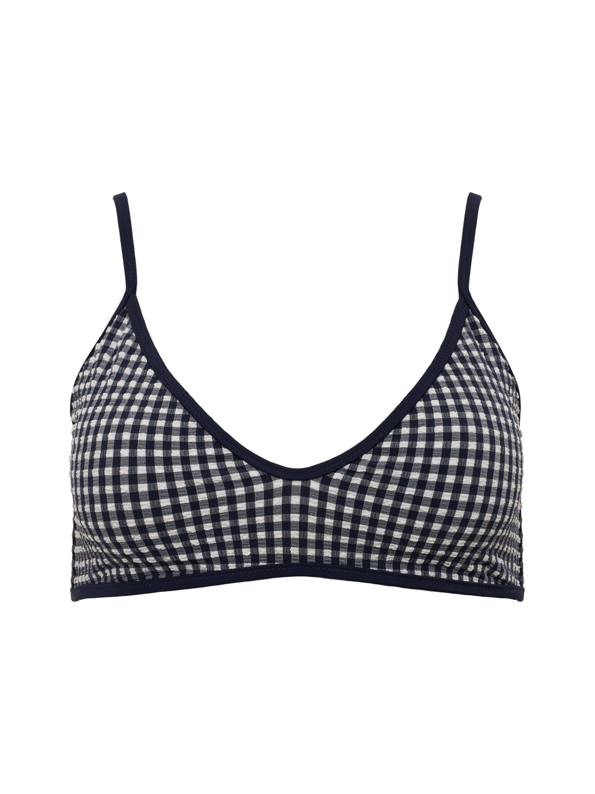 Scoop Front Bra Bikini TopNAVY - Sanctuary Clothing