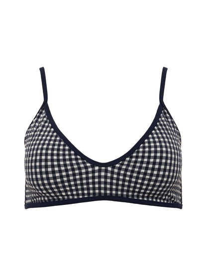 Scoop Front Bra Bikini TopNAVY - Sanctuary Clothing
