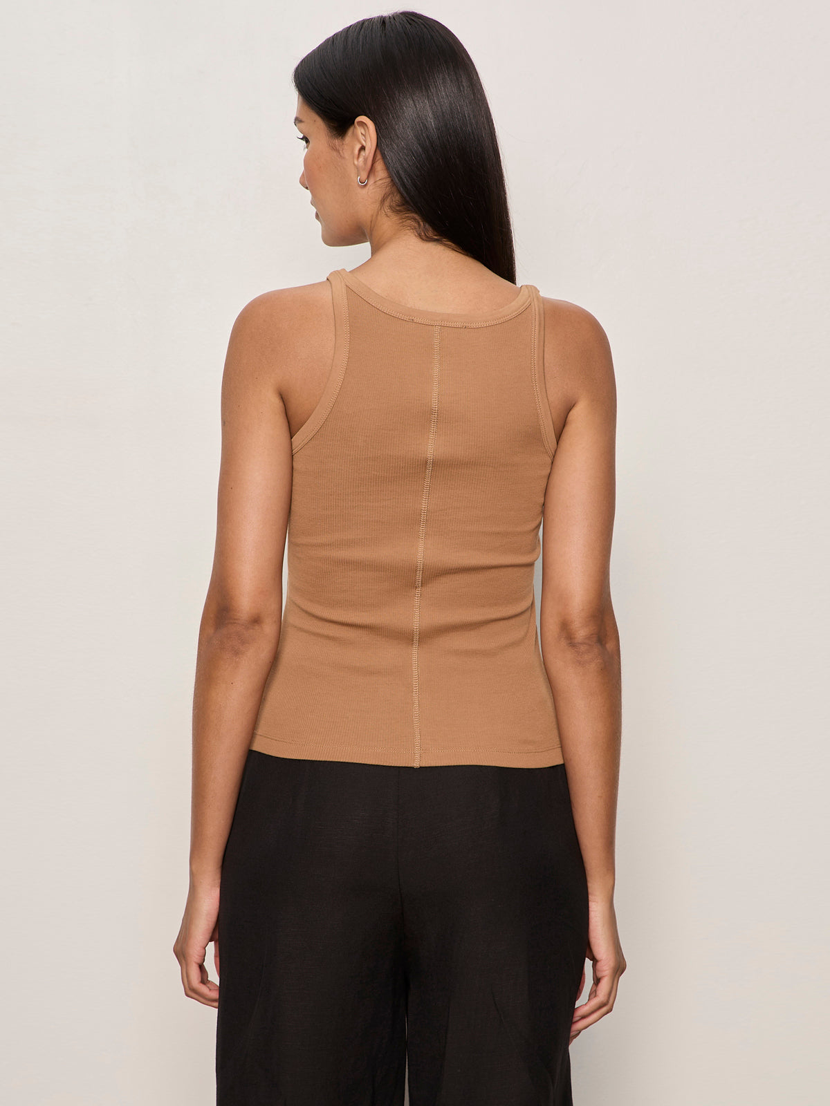 SPRINTER RIB TANK TOASTED COCONUT - Sanctuary Clothing
