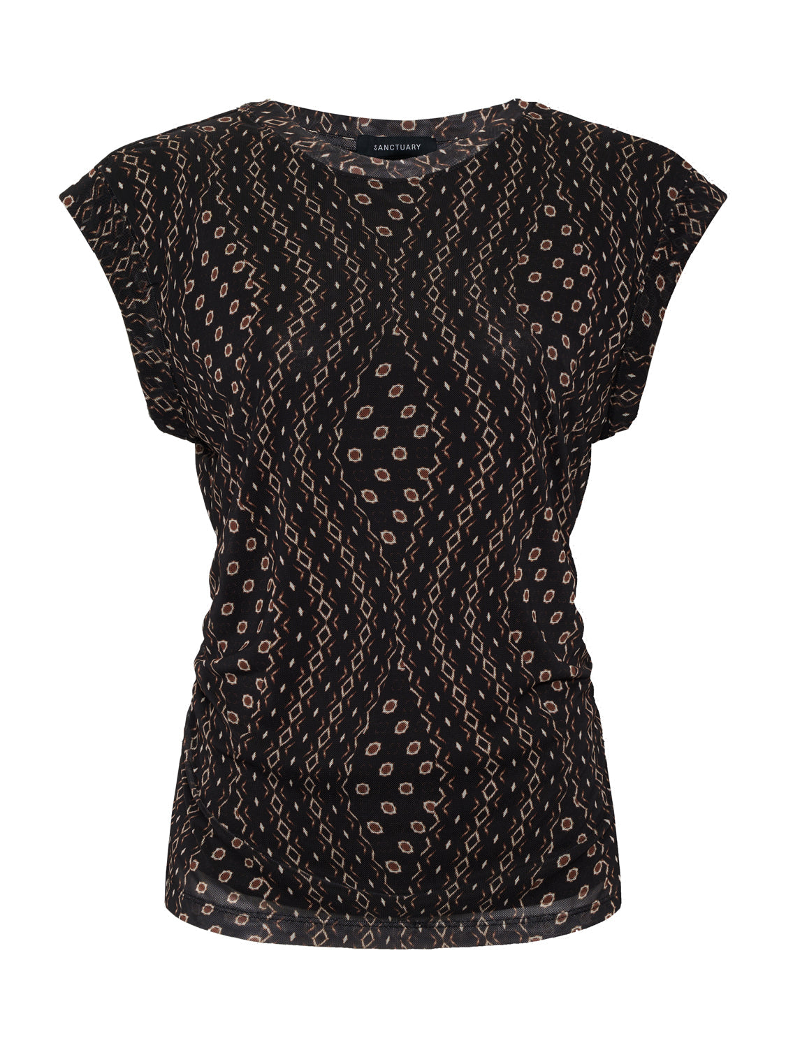 CHARISMA DOLMAN MESH TEE RHYTHMIC - Sanctuary Clothing