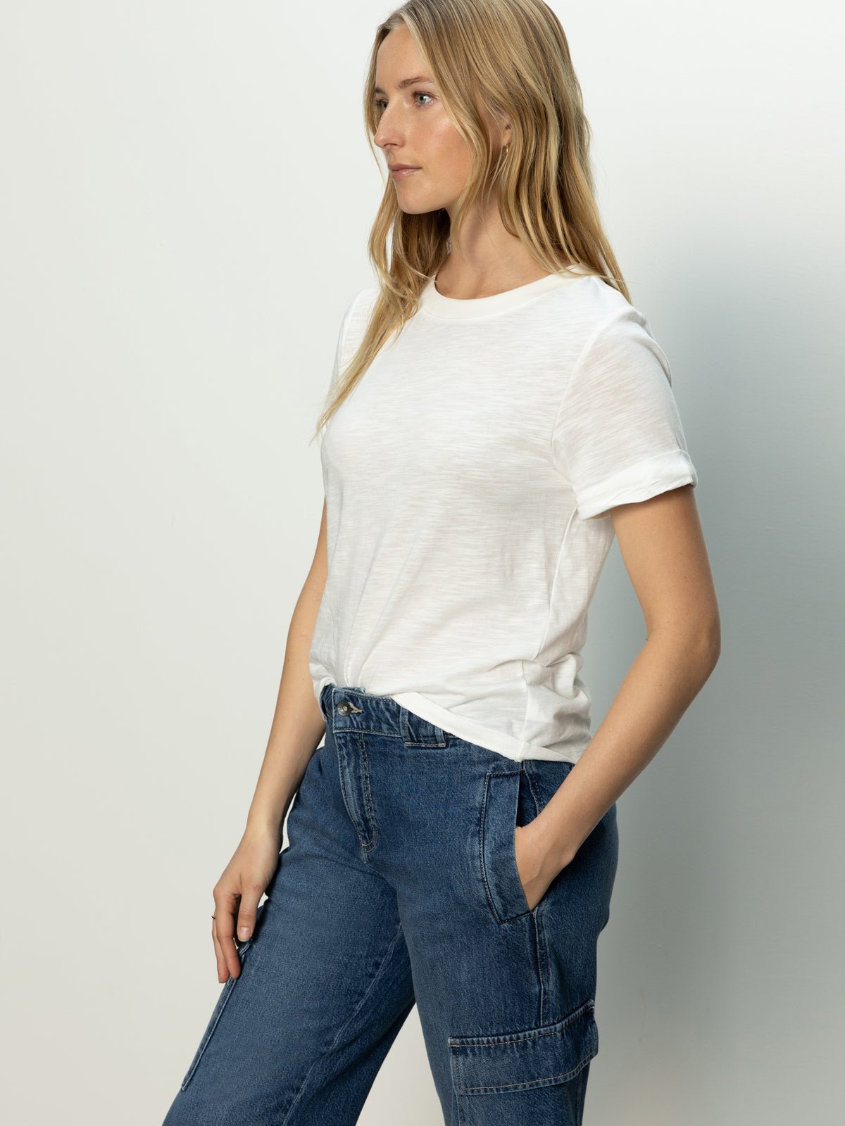 Perfect Tee Remix White - Sanctuary Clothing