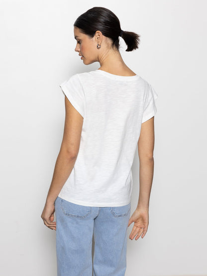 West Side Tee White - Sanctuary Clothing