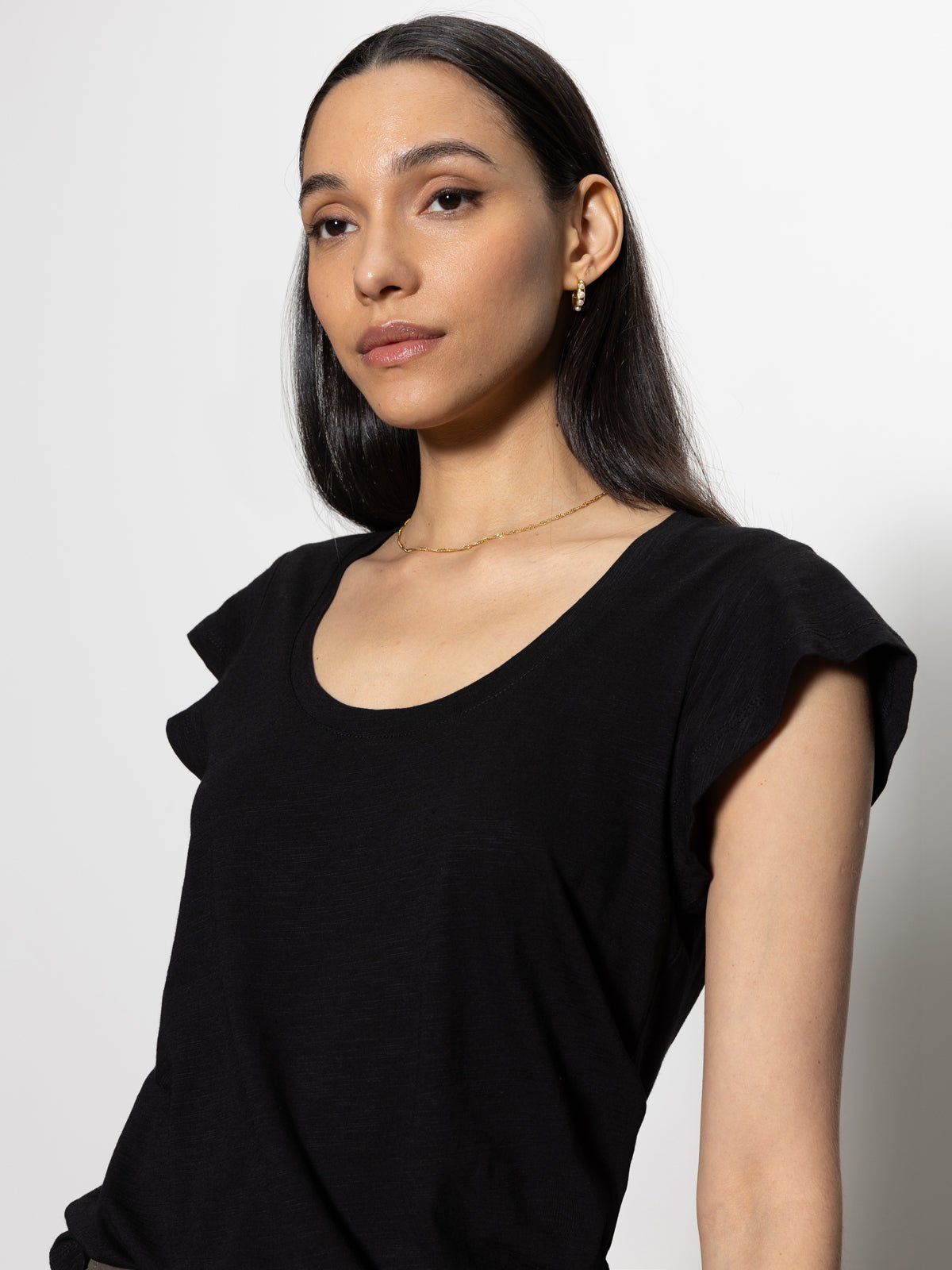 West Side Tee Black - Sanctuary Clothing