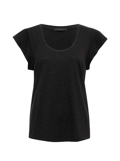 West Side Tee Black - Sanctuary Clothing