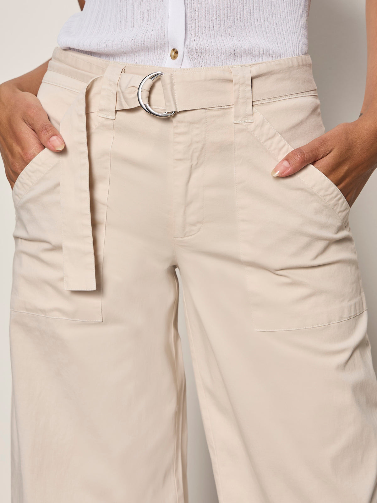 SOFT POLISHED WIDE LEG SUMMER SAND - Sanctuary Clothing